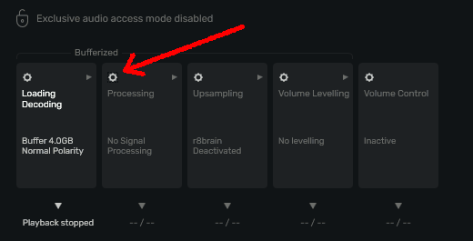 Audirvana settings