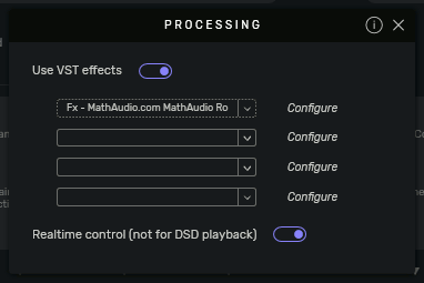 Audirvana settings